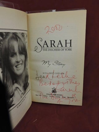 Sarah, The Duchess Of York: My Story (Signed)