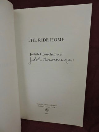 The Ride Home (Signed)
