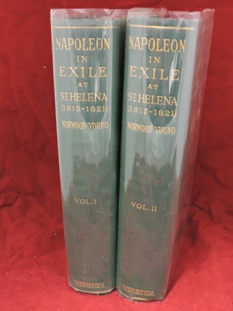Item #1133 Napoleon in Exile Volumes I and II. Norwood Young.