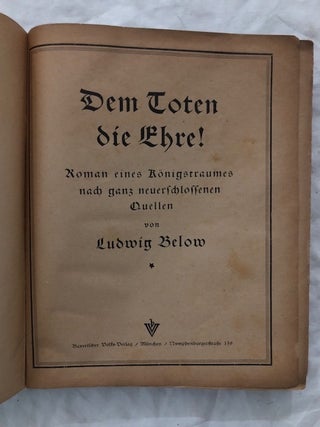 Dem Toten die Ehre