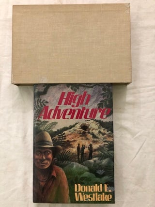 Item #1429 High Adventure (Signed). Donald E. Westlake