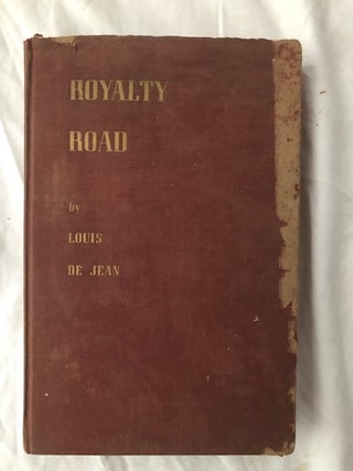 Item #1524 Royalty Road. Louis De Jean, Taliaferro Field