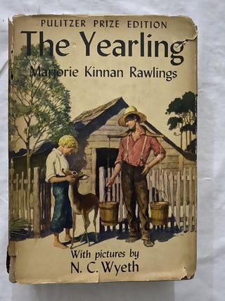 Item #1989 The Yearling (Pulitzer Prize Edition with 14 color Illustrations by N.C. Wyeth)....