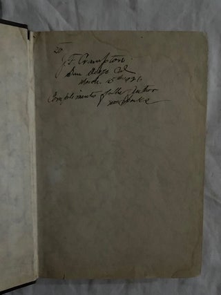 Apache Kid; A Bear Fight And Other True Stories Of The Old West (Signed with letter)