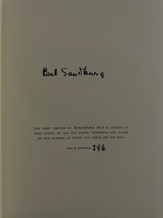 Remembrance Rock (two volumes)