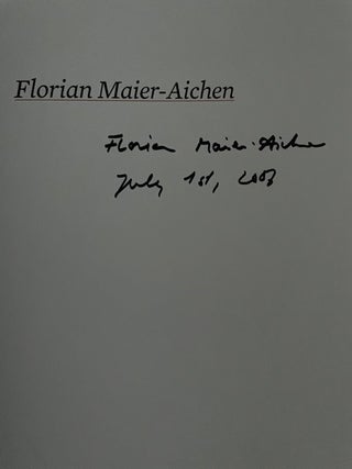 Florian Maier-Aichen: MOCA Focus
