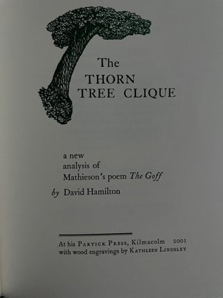 The Thorn Tree Clique: A New Analysis of Mathieson's Poem The Goff