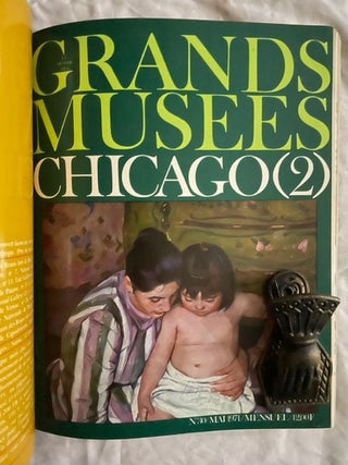Item #2373 Bound copies of Le Monde Des Grands Musees (two volumes);...