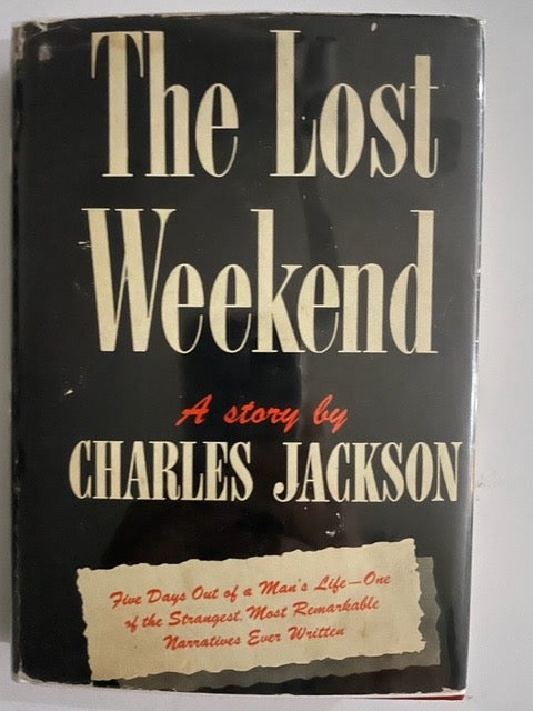 Item #2401 The Lost Weekend. Charles Jackson.