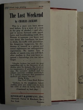 The Lost Weekend (Signed)