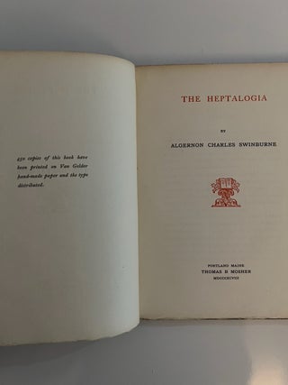The Heptalogia (with Disgust: A Dramatic Monologue)