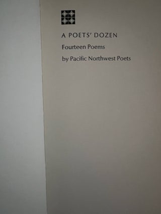 A Poets' Dozen: Fourteen Poems By Northwest Poets
