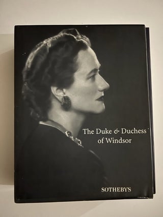 Item #2448 The Duke & Duchess of Windsor (Three Vol. in Case); Sotheby's Sale 7000 September...