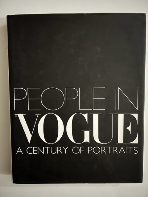 Item #2497 People In Vogue; A Century Of Portraits. Robin Derrick, Robin Muir.