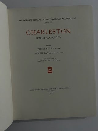 The Octagon Library Of Early American Architecture Vol. 1