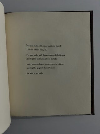 Sixteen Poems; In Verse & Wood