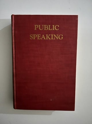 Item #2566 An Introduction To Public Speaking. Donald Hayworth