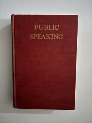 Item #2566 An Introduction To Public Speaking. Donald Hayworth