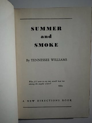 Summer and Smoke