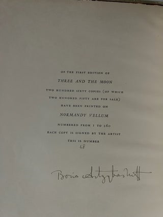 Three and the Moon (important theatrical association copy); Legendary Stories of Old Brittany, Normandy and Provence