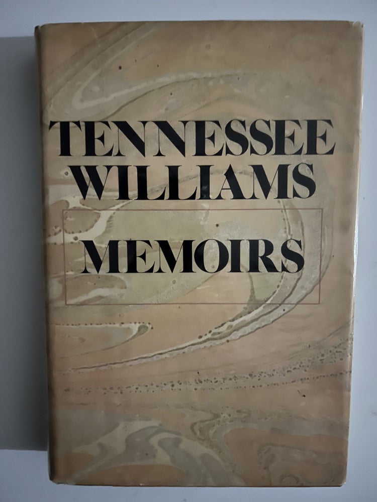 Item #2662 Memoirs. Tennessee Williams.