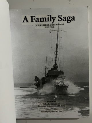 A Family Saga: Flush-Deck Destroyers 1917-1955