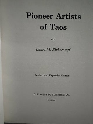 Pioneer Artists of Taos