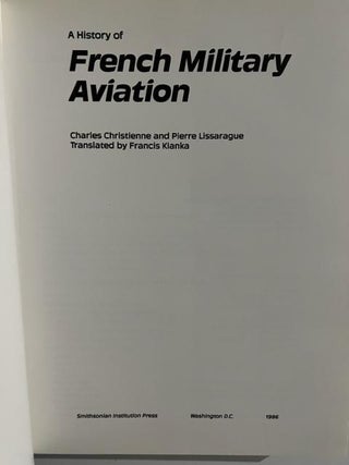 A History of French Military Aviation