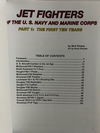 Jet Fighters of the U. S. Navy and Marine Corps: Part 1: The First Ten Years