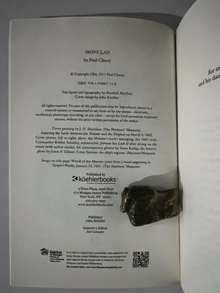 Ironclad: The Epic Battle, Calamitous Loss and Historic Recovery of the USS Monitor