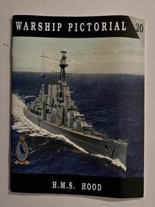 Item #2923 H.M.S. Hood Battle Cruiser; Warship Pictorial No. 20. Steve Wiper
