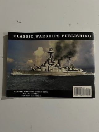 H.M.S. Hood Battle Cruiser; Warship Pictorial No. 20
