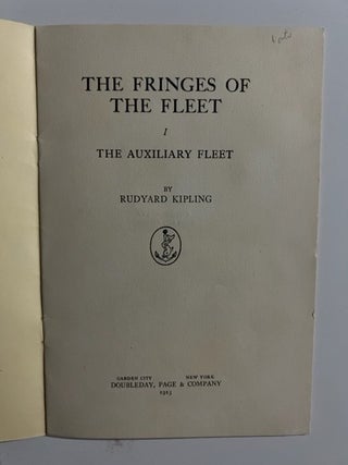 The Fringes of the Fleet (pamphlets 1-6 complete)