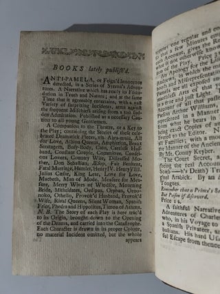 Memoirs of an Unfortunate Young Nobleman, Returned from a Thirteen Years Slavery in America, Where he Had Been Sent By the Wicked Contrivances of His Cruel Uncle. A Story Founded on Truth and Addressed Equally to the Head and Heart.