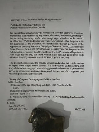 Broadsides: The Age of Fighting Sail, 1775-1815