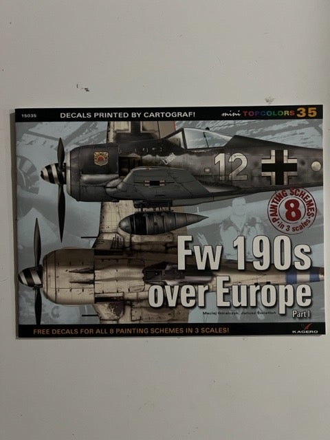 Item #3051 Fw 190s over Europe Part 1. Maciel Goralczyk.
