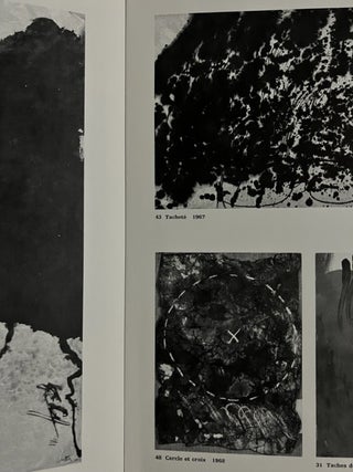Derriére le Miroir no. 175. Antoni Tàpies. Encres et collages.
