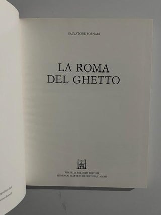 La Roma del ghetto (Itinerari d'arte e di cultura) (Italian Edition)