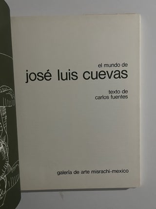 El Mundo De Jose Luis Cuevas (The World of Jose Luis Cuevas) (Bilingual Edition)