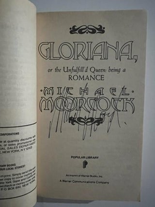 Gloriana (signed)