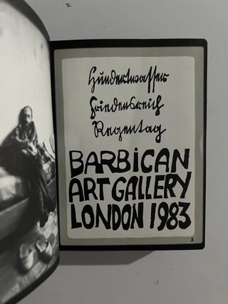 Hundertwasser. Barbican Art Gallery. London 1983