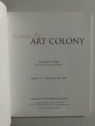 Santa Fe Art Colony