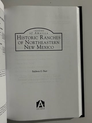 Historic Ranches of Northeastern New Mexico