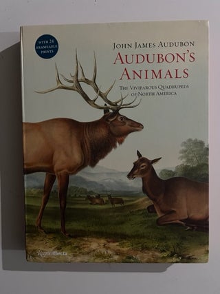 Item #3264 Audubon's Animals: The Viviparous Quadrupeds of North America (with 24 facsimile...