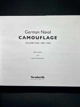German Naval Camouflage Volume Ii: 1942 - 1945