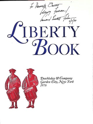 Leonard Everett Fisher's Liberty Book (Signed)