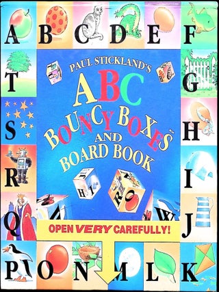 Item #3452 Paul Stickland's ABC bouncy boxes and board book. Pop-Up, Paul Stickland