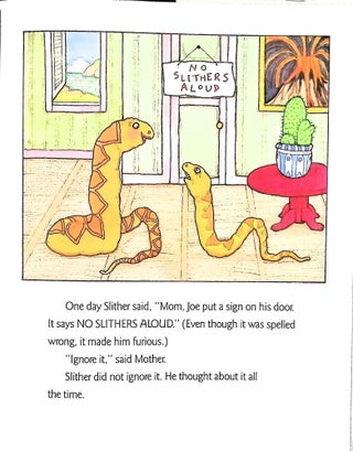 Slither McCreep and His Brother, Joe (Signed)