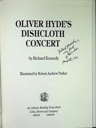 Oliver Hyde's Dishcloth Concert (Signed)