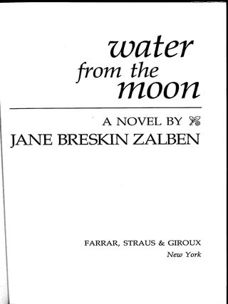 Water From the Moon